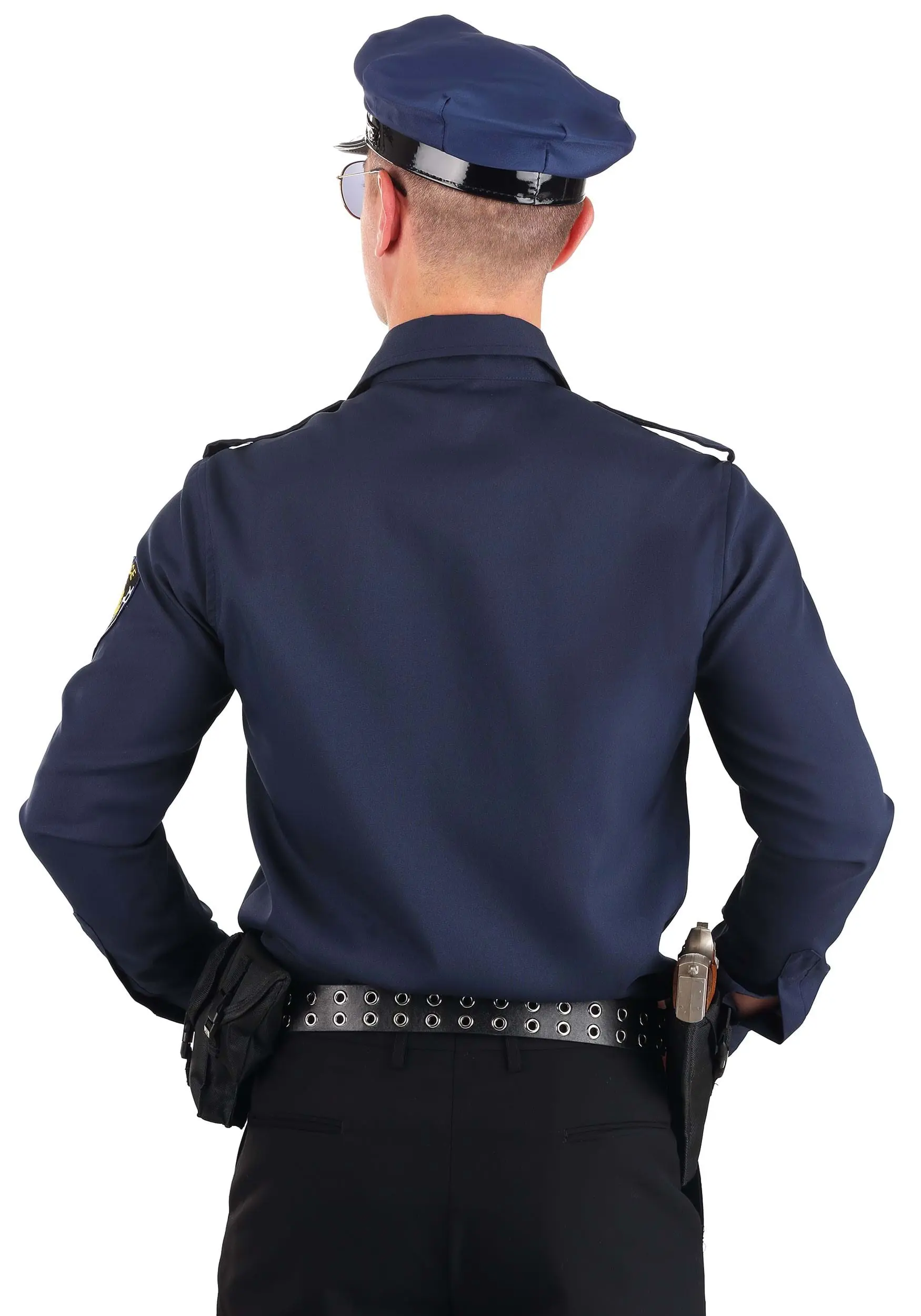 Long Sleeve Police Shirt For Adult 4 Long Sleeve Police Shirt For Adult - Image 2
