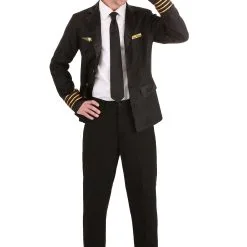Mile High Pilot Costume For Adults -Egyptian Gifts Shop adult mile high pilot costume alt 2