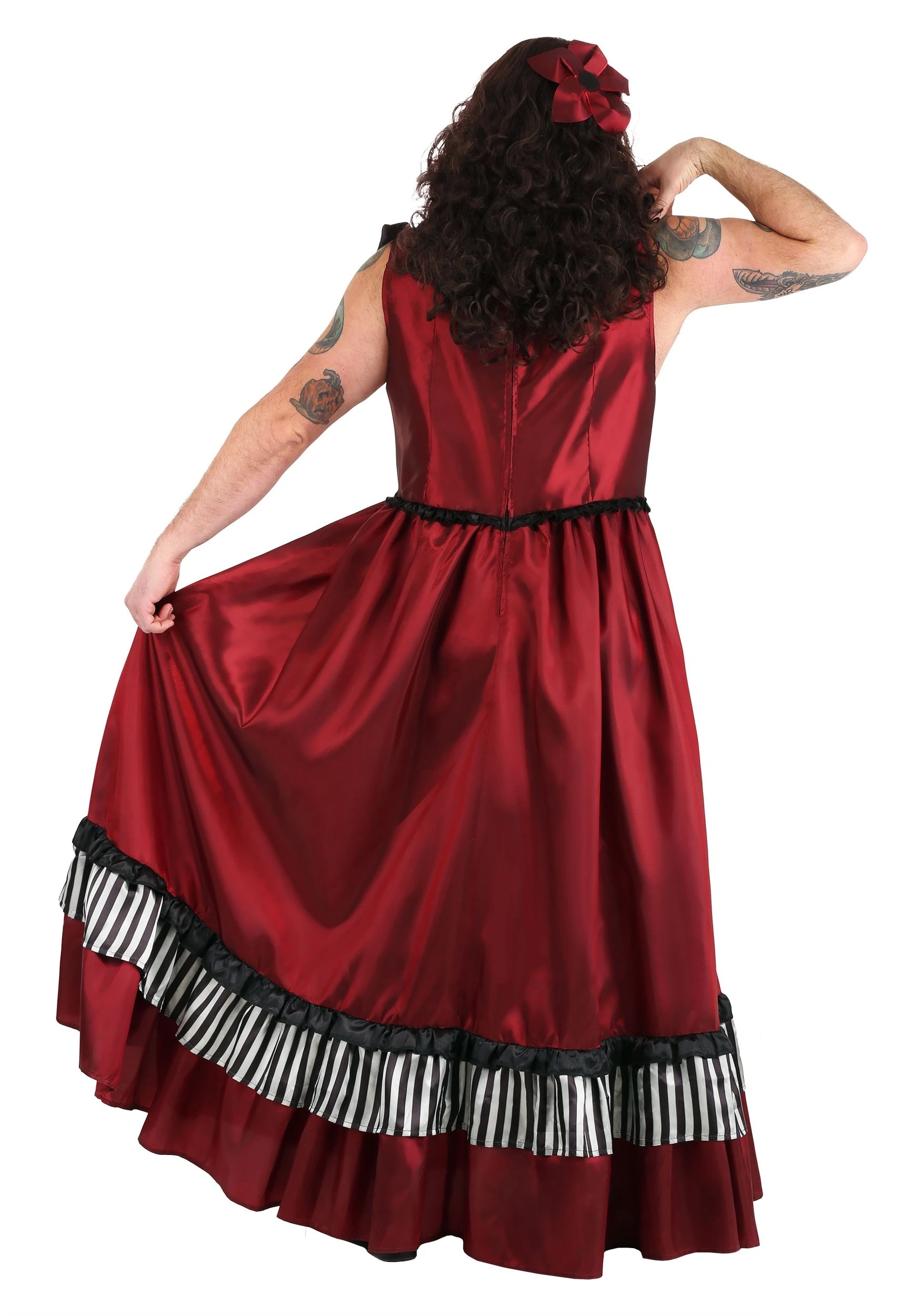 Plus Size Bearded Woman Costume For Adults 4 Plus Size Bearded Woman Costume For Adults - Image 2