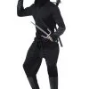 Stealth Shinobi Ninja Plus Size Costume For Adults
