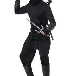 Stealth Shinobi Ninja Plus Size Costume For Adults