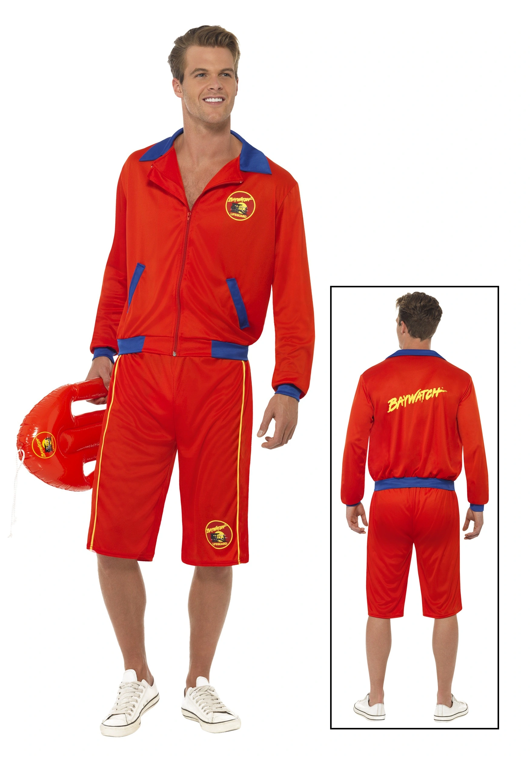 Baywatch Beach Lifeguard Costume For Men 3 Baywatch Beach Lifeguard Costume For Men