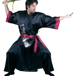 Adult Black Samurai Costume