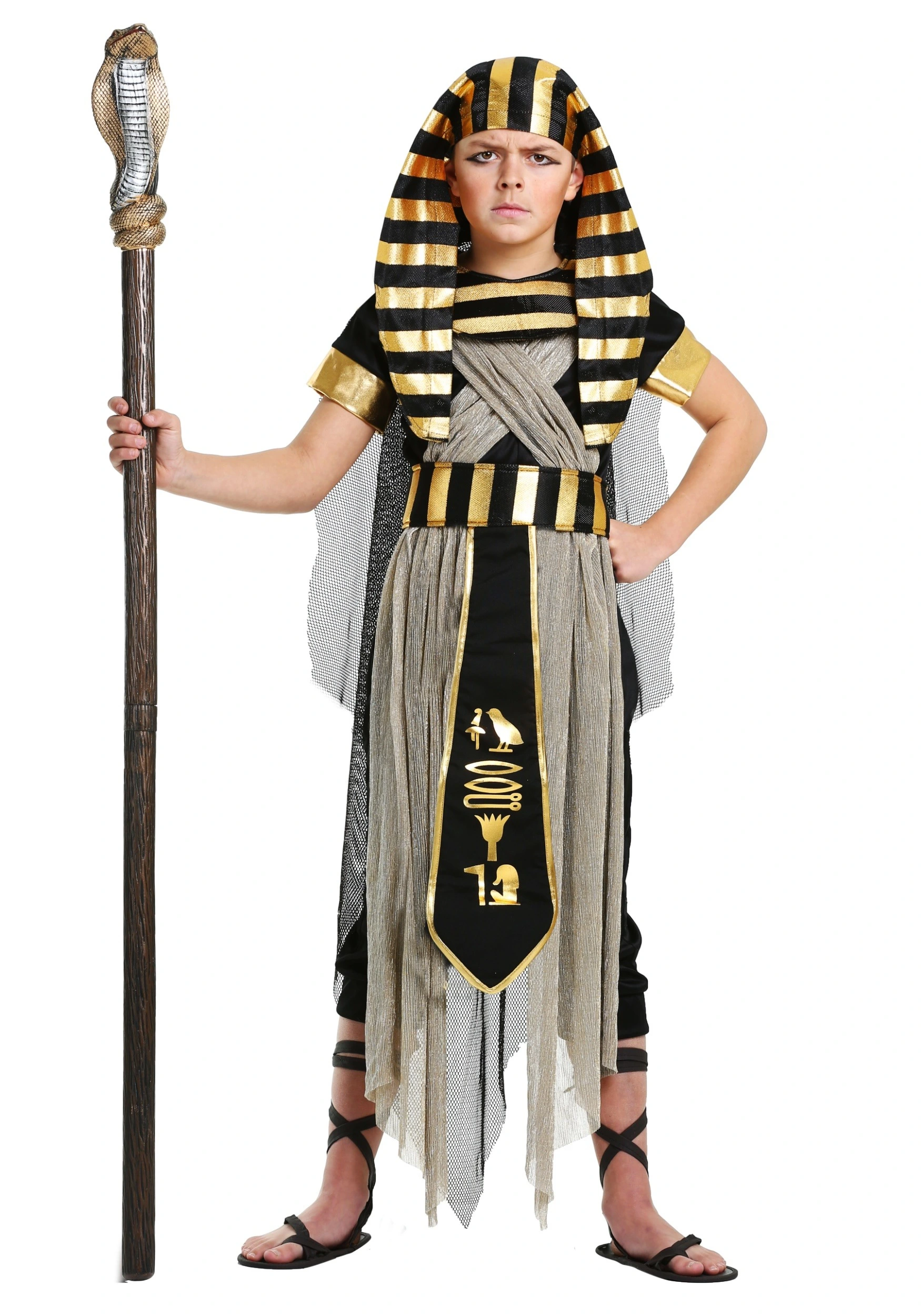 All Powerful Pharaoh Costume For Boys 3 All Powerful Pharaoh Costume For Boys