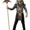 Anubis Skeleton Warrior Costume For Boys -Egyptian Gifts Shop boys anubis skeleton warrior costume