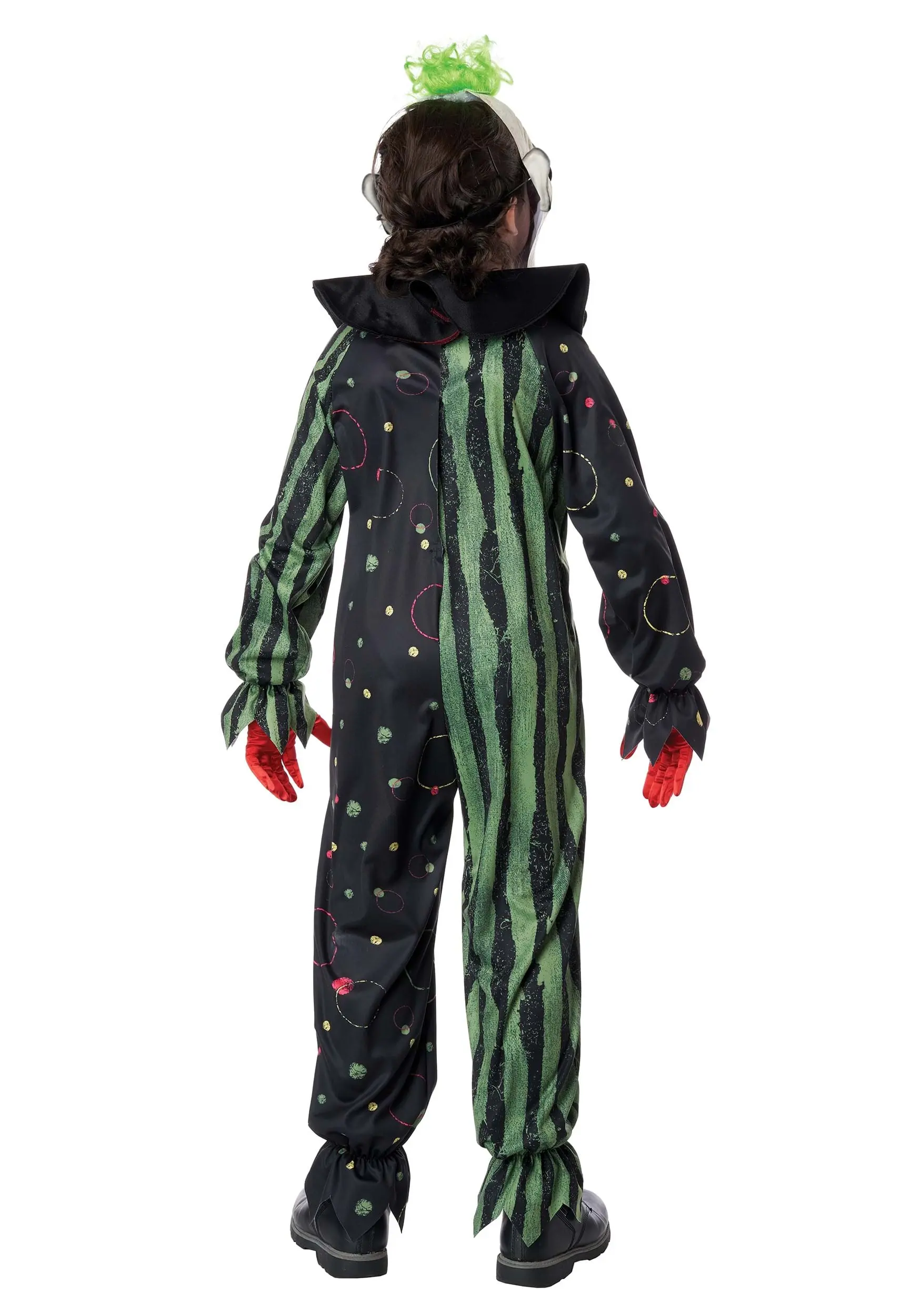 Crazy Eyed Clown Child Costume For Boys 4 Crazy Eyed Clown Child Costume For Boys - Image 2
