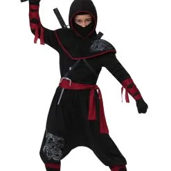 Deadly Ninja Costume For Boys