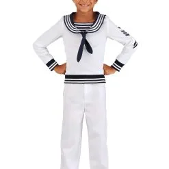 Deckhand Sailor Costume For Boys