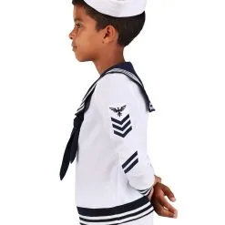 Deckhand Sailor Costume For Boys -Egyptian Gifts Shop boys deckhand sailor costume alt 2