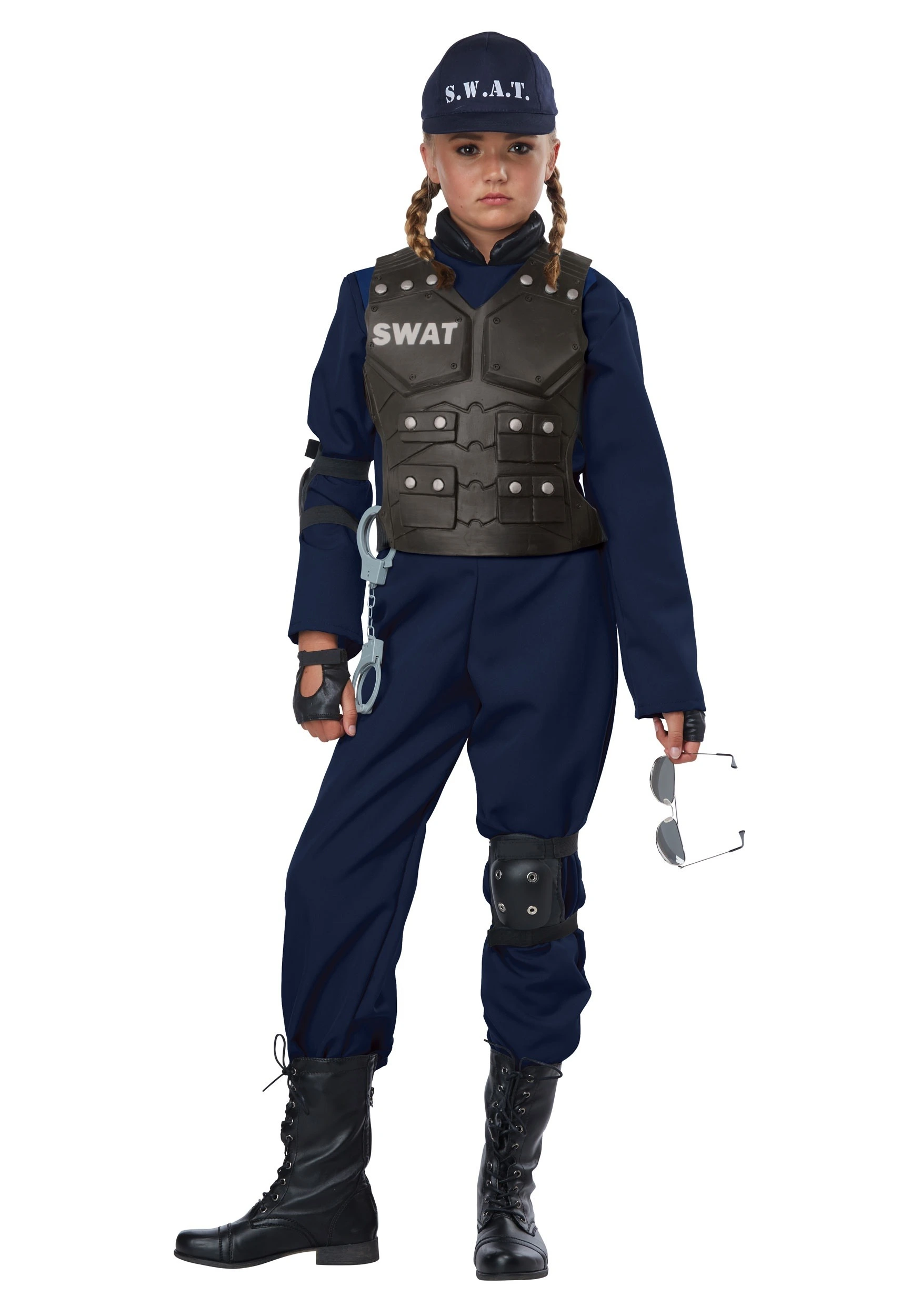 Junior SWAT Costume For Children 4 Junior SWAT Costume For Children - Image 2