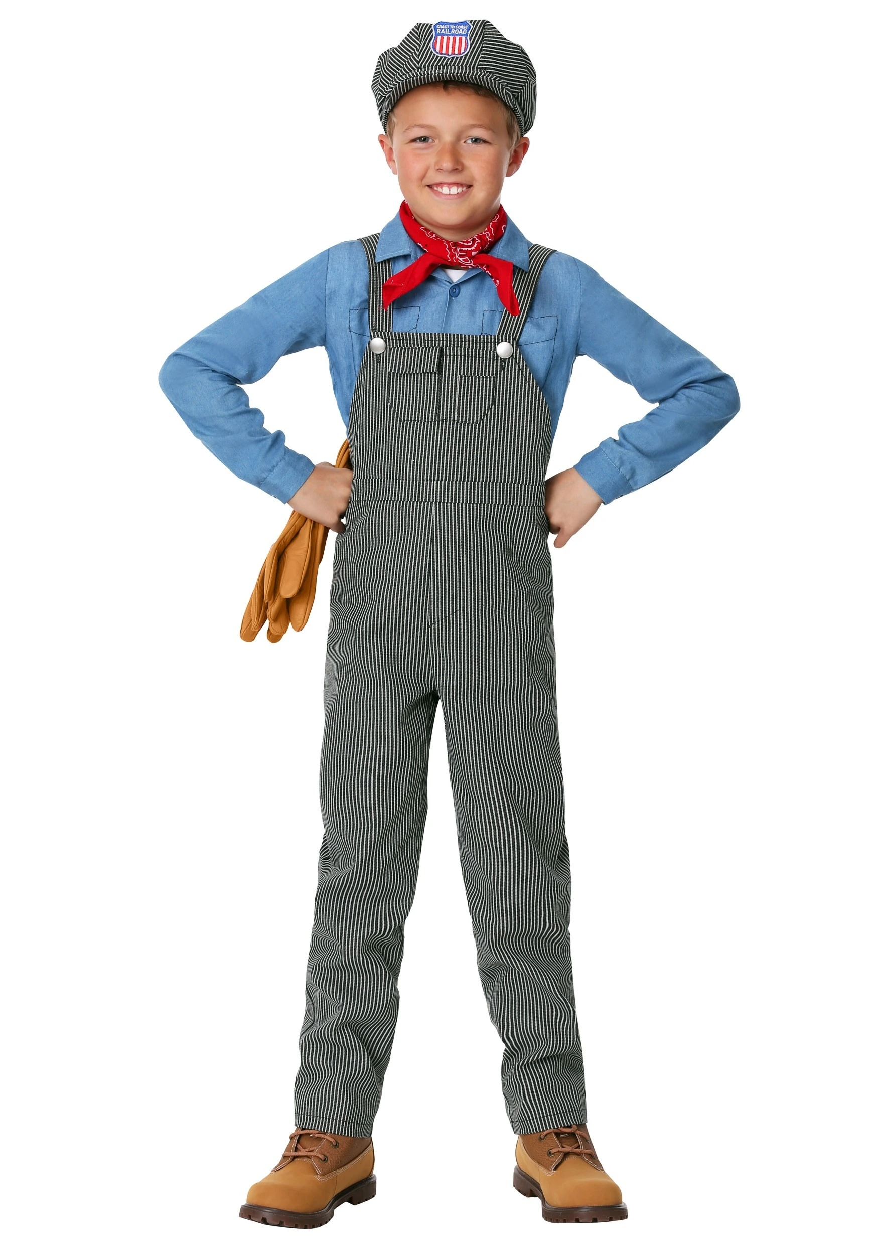 Train Engineer Costume For Children 3 Train Engineer Costume For Children