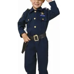 Toddler Deluxe Police Officer Costume