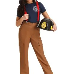 Girl's Fire Fighters Captain Costume
