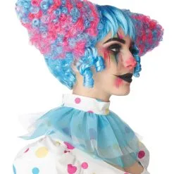 Clown Funhouse Cotton Candy Wig -Egyptian Gifts Shop funhouse clown cotton candy wig alt 2