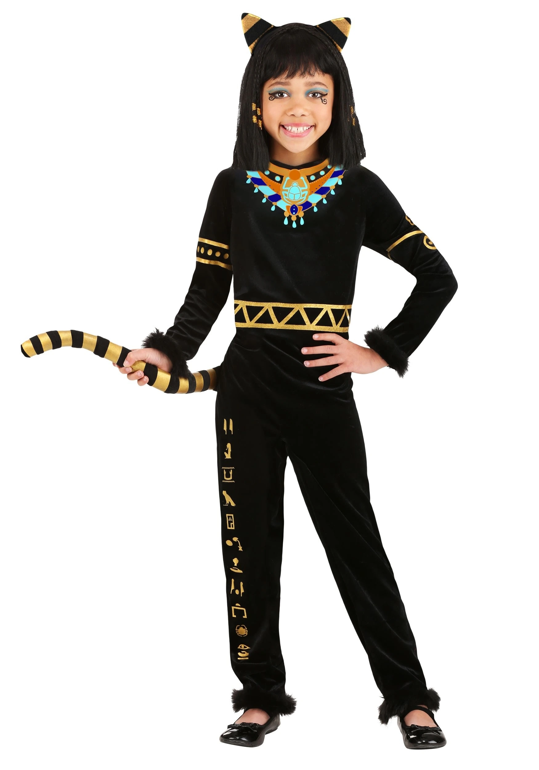 Bastet Goddess Costume For Girls 3 Bastet Goddess Costume For Girls