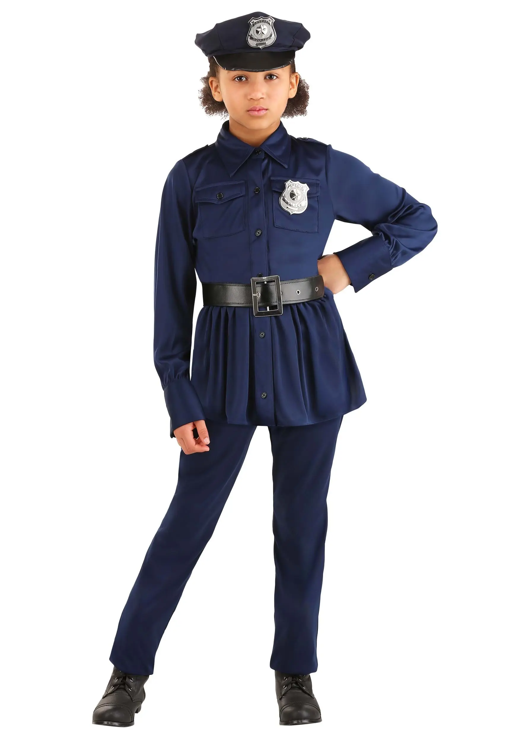 Cop Pants Costume For Girls 3 Cop Pants Costume For Girls