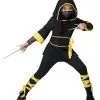 Lightning Ninja Costume For Girls -Egyptian Gifts Shop girls lightning ninja costume