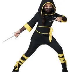Lightning Ninja Costume For Girls