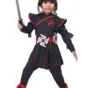 Lil' Ninja Girl's Costume