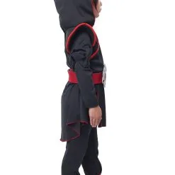 Lil' Ninja Girl's Costume -Egyptian Gifts Shop girls lil ninja costume alt 2