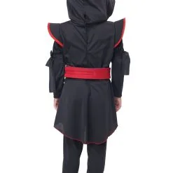 Lil' Ninja Girl's Costume -Egyptian Gifts Shop girls lil ninja costume alt 3