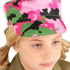 Pink Camo Army Costume For Girl's -Egyptian Gifts Shop girls pink camo army costume alt 7
