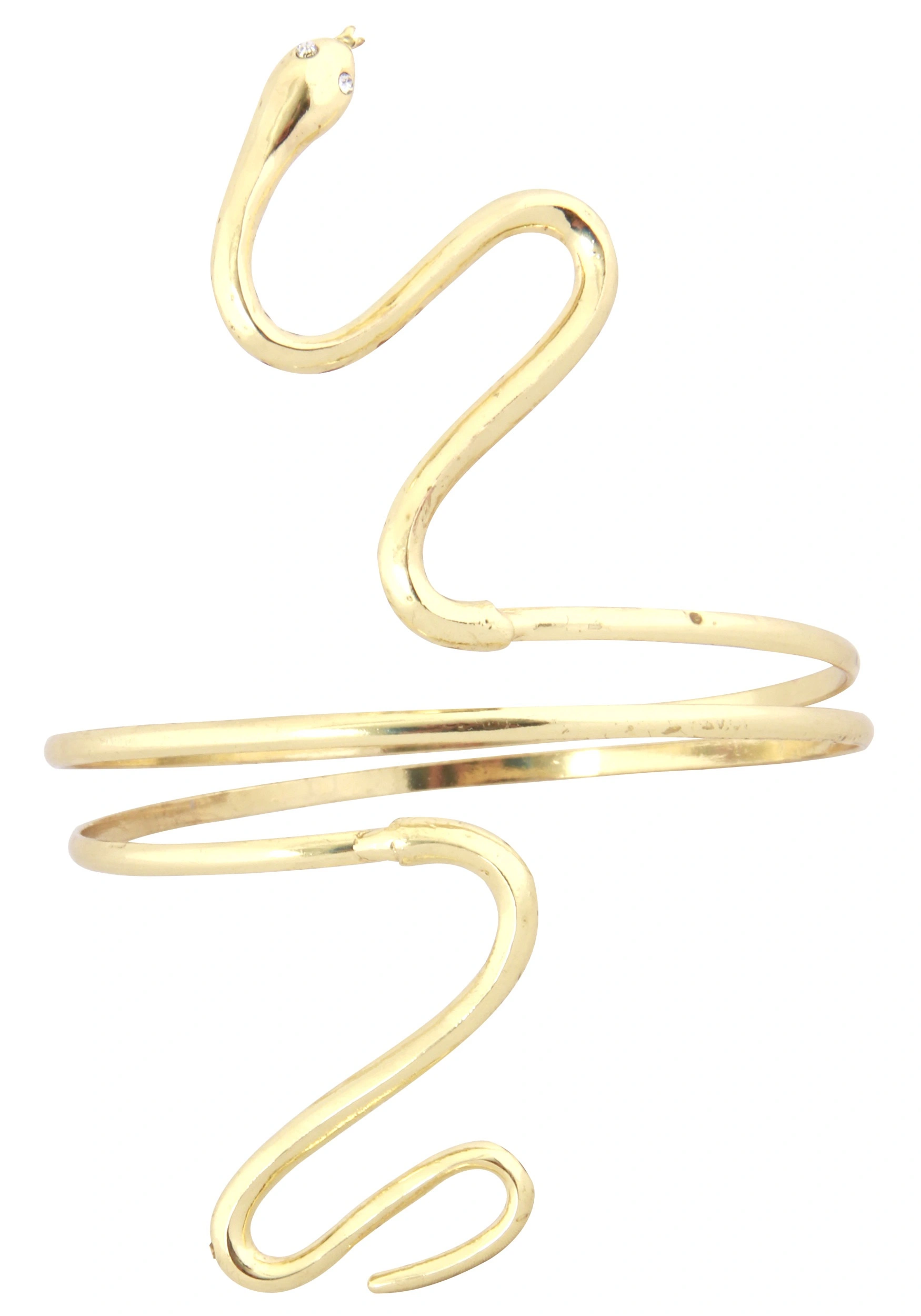 Gold Snake Adult Armband 3 Gold Snake Adult Armband