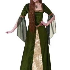 Green Renaissance Adult Lady Costume