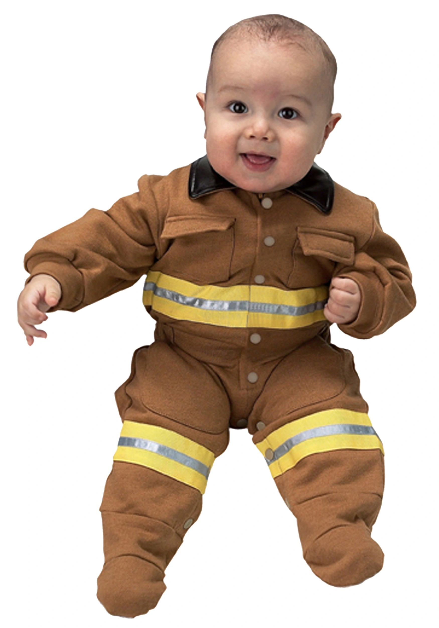 Firefighter Onesie Costume For Infants 3 Firefighter Onesie Costume For Infants