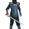 Blue Cobra Ninja Costume For Kids