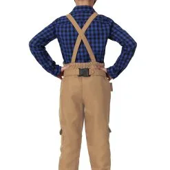 Construction Laborer Costume For Kids -Egyptian Gifts Shop kids construction laborer costume alt 2