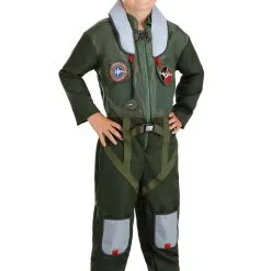 Daring Fighter Pilot Kid's Costume -Egyptian Gifts Shop kids daring fighter pilot costume alt 9