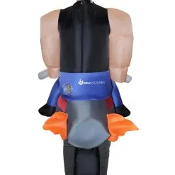 Hells Biker Inflatable Costume For Kids -Egyptian Gifts Shop kids hells biker inflatable costume alt 1