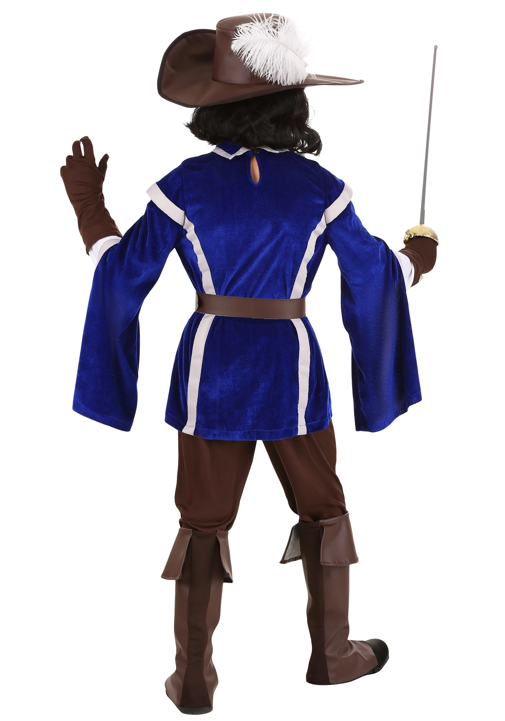 Mighty Musketeer Costume For Kids 4 Mighty Musketeer Costume For Kids - Image 2