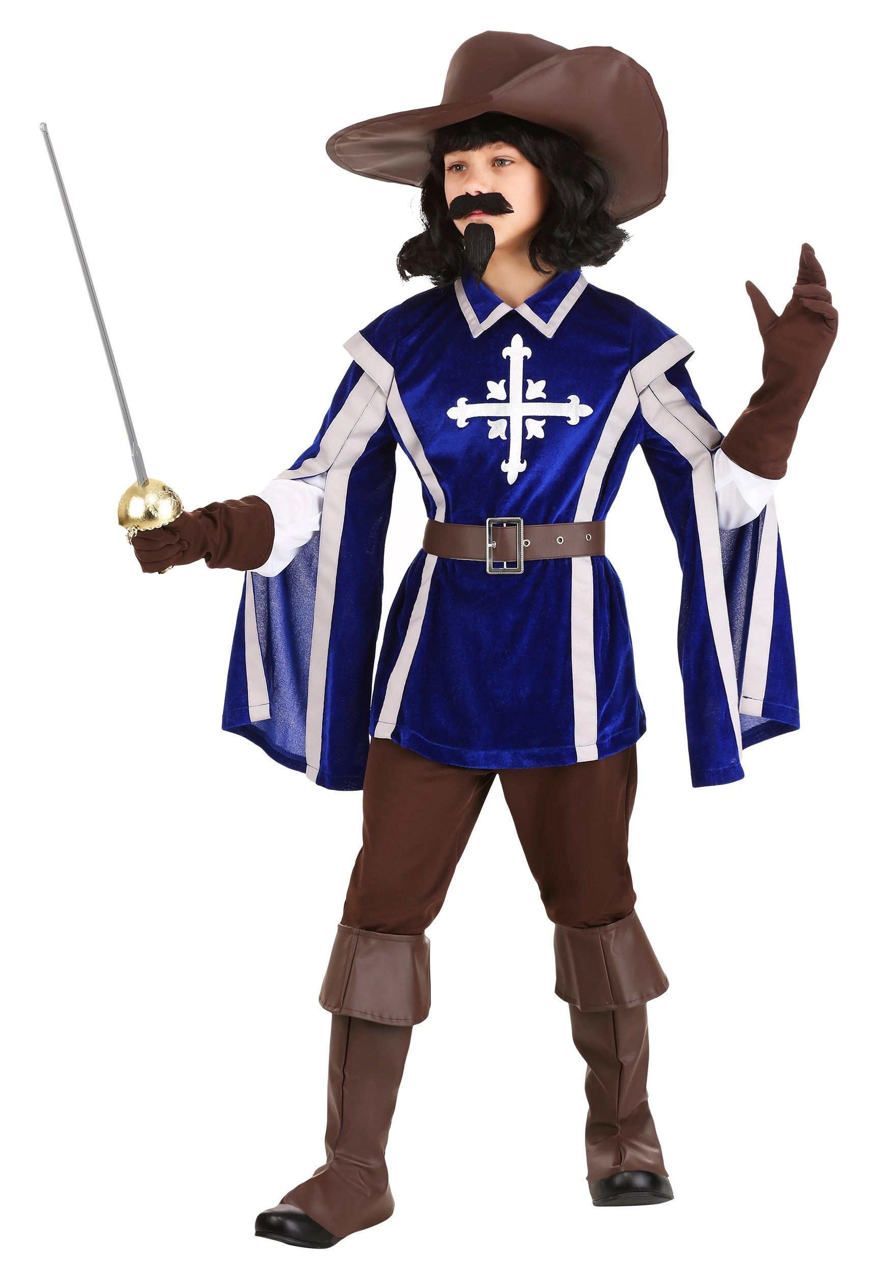 Mighty Musketeer Costume For Kids 3 Mighty Musketeer Costume For Kids