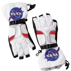 White Astronaut Kid's Gloves