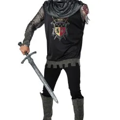 Black Knight Costume For Men