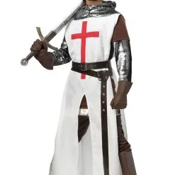 Plus Size Crusader Men's Costume