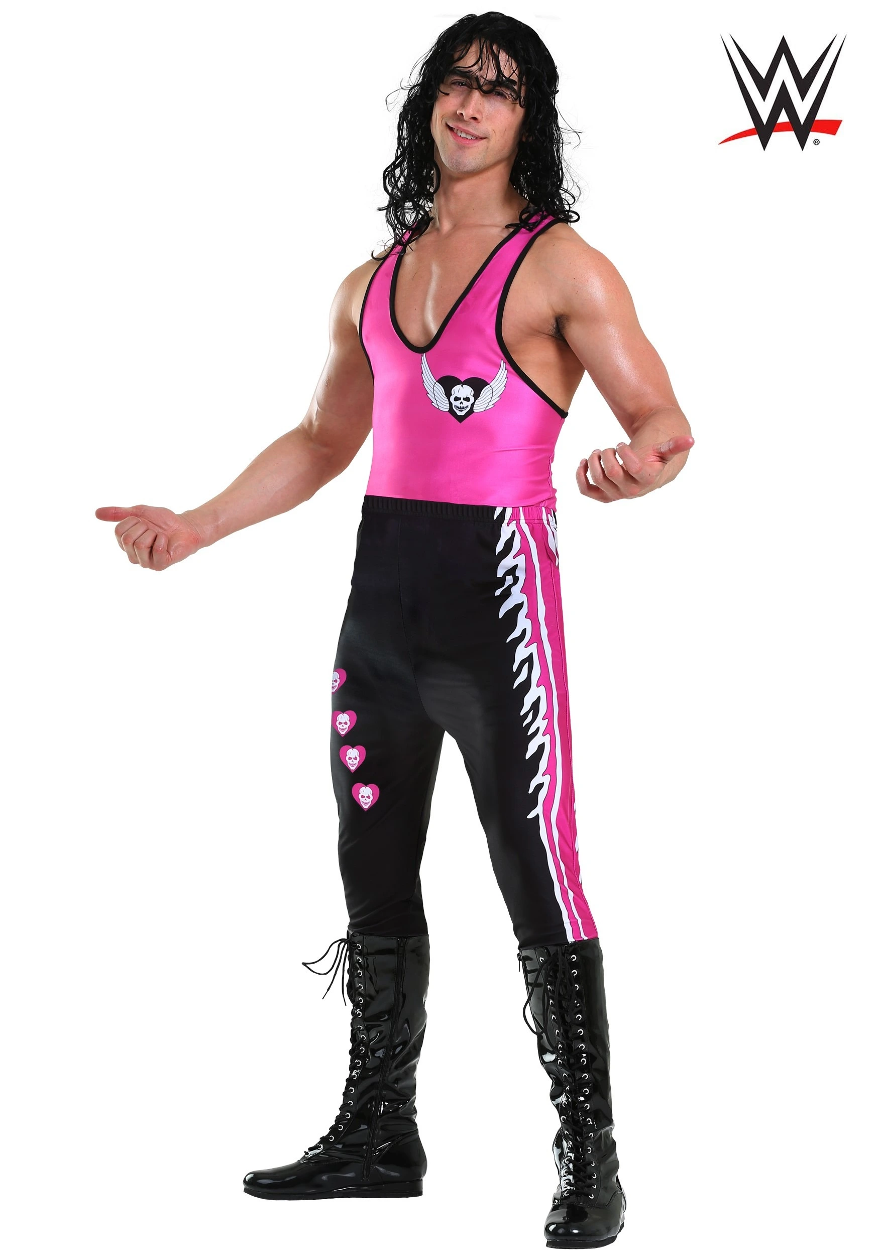 Men's WWE Adult Bret Hart Costume 5 Men's WWE Adult Bret Hart Costume - Image 3