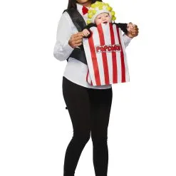 Popcorn & Movie Usher Parent And Baby Carrier Costume 5 Popcorn & Movie Usher Parent And Baby Carrier Costume -Egyptian Gifts Shop movie usher parent and baby carrier costume alt 1