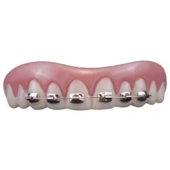 Nerd Braces Fake Teeth Costume Accessory