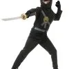 Ninja Master Black Costume For Kids -Egyptian Gifts Shop ninja master kids black costume