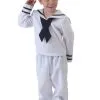 White Toddler Old School Sailor Costume -Egyptian Gifts Shop old school toddler white sailor costume