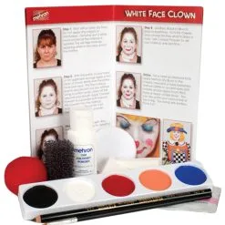 Mehron Professional Clown Makeup Set