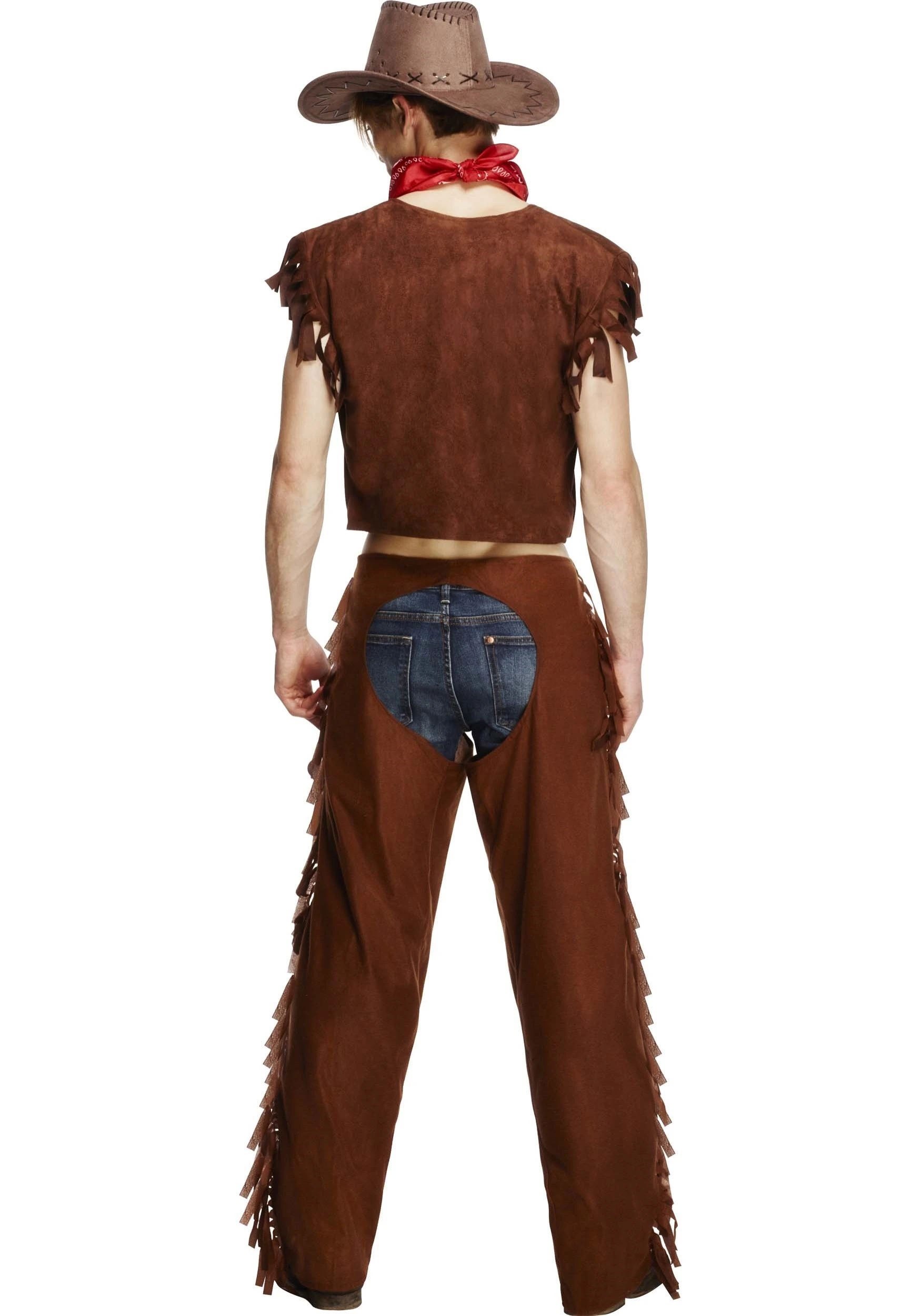 Sexy Men's Cowboy Costume 4 Sexy Men's Cowboy Costume - Image 2