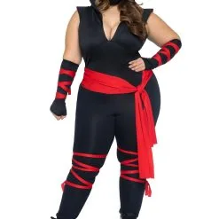 Women's Sexy Deadly Ninja Plus Size Costume