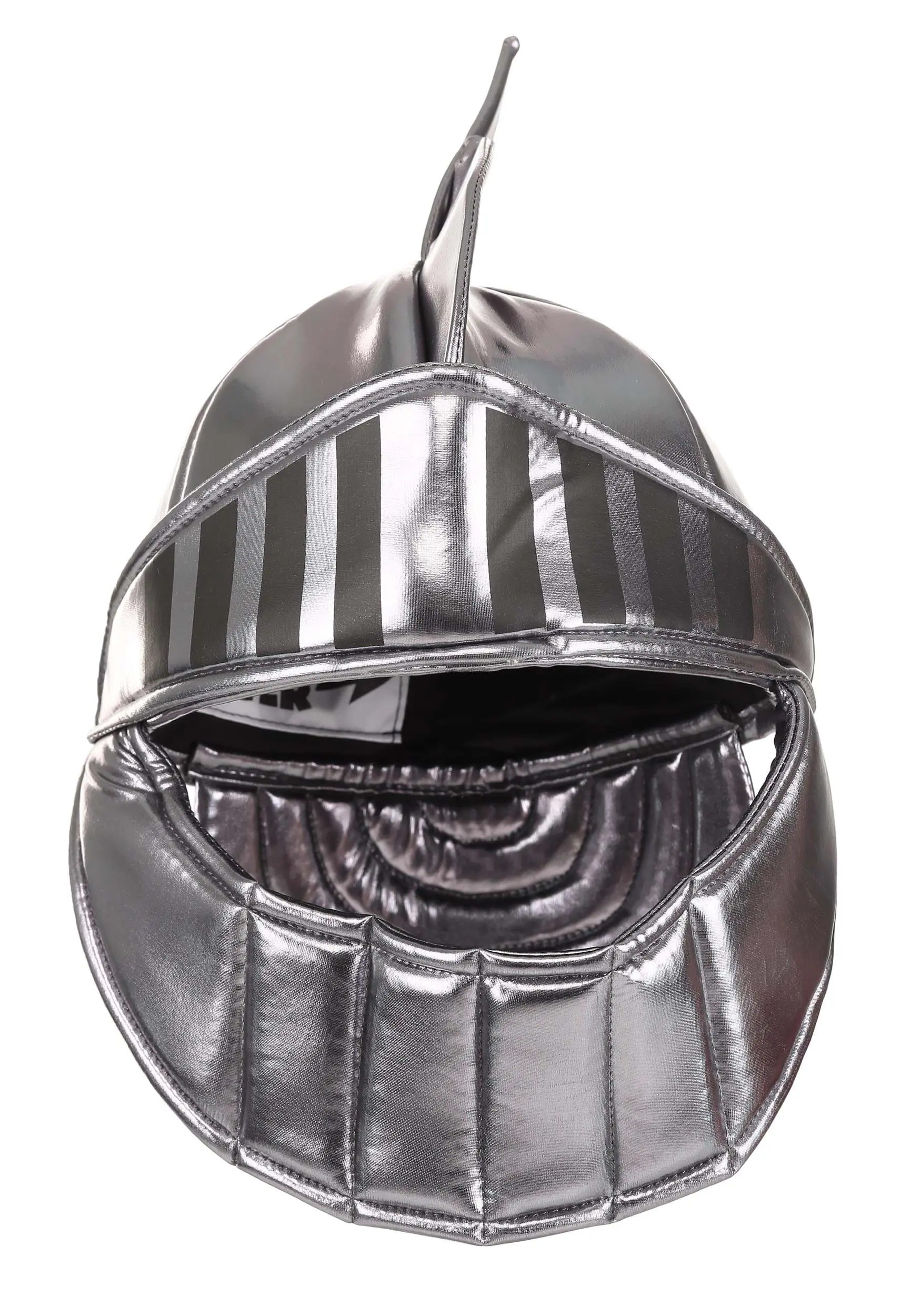 Silver Knight Costume Helmet 6 Silver Knight Costume Helmet - Image 4