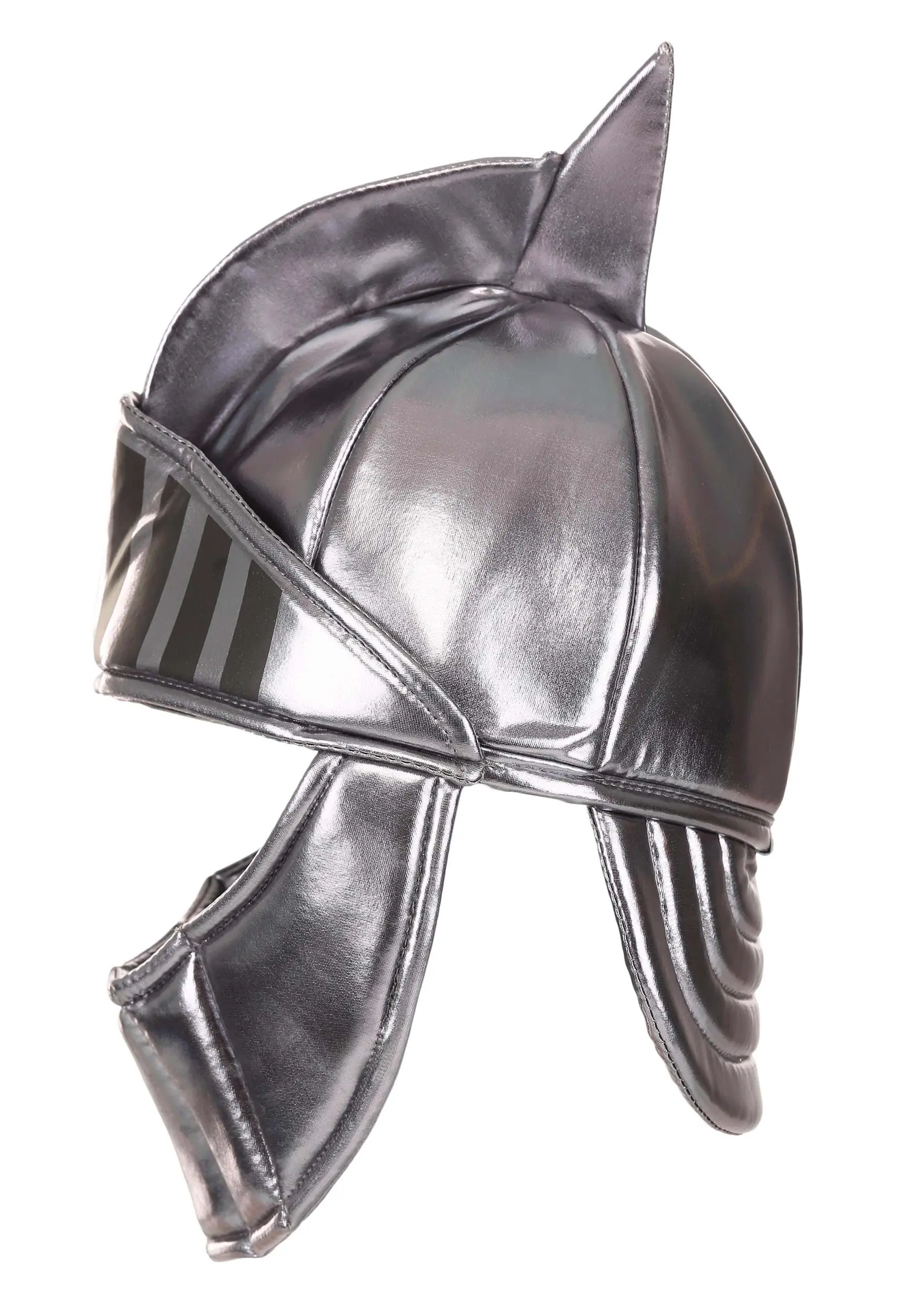 Silver Knight Costume Helmet 8 Silver Knight Costume Helmet - Image 6
