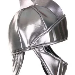 Silver Knight Costume Helmet 15 Silver Knight Costume Helmet -Egyptian Gifts Shop soft silver knight helmet alt 6