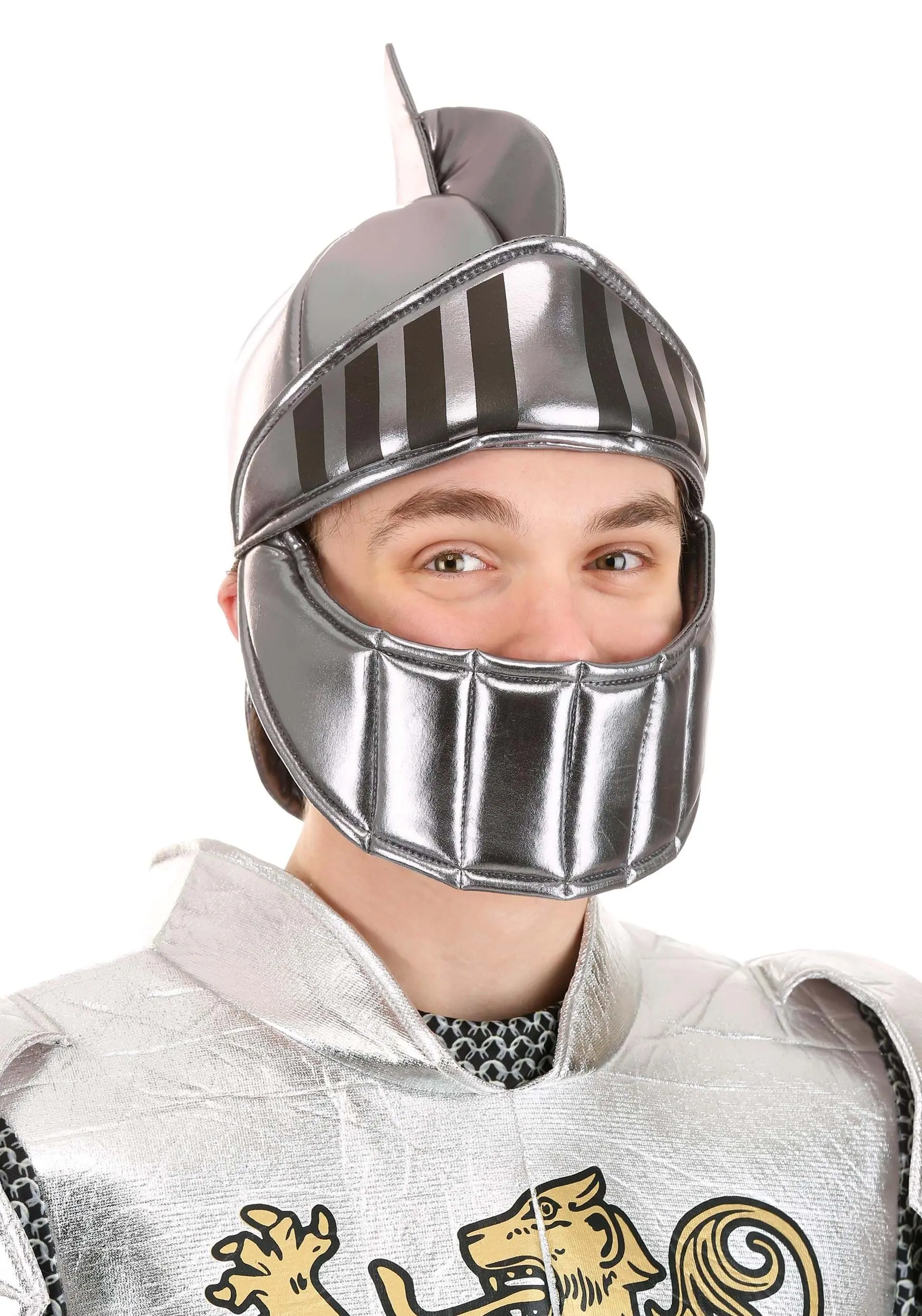 Silver Knight Costume Helmet 3 Silver Knight Costume Helmet